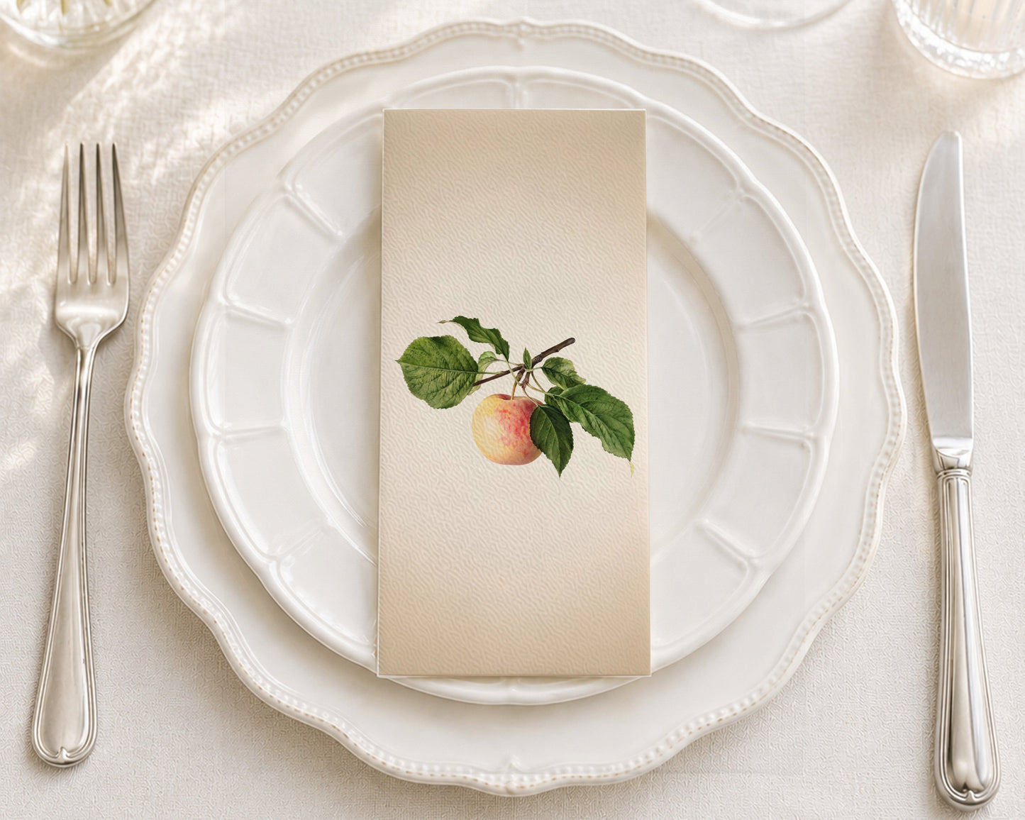 Royal Apple - Printed Guest Towel