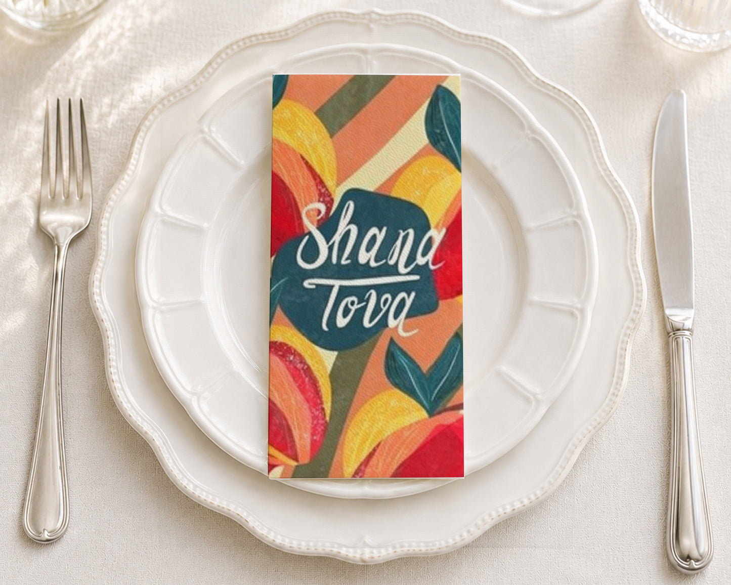 Shana Tova Orchard - Printed Guest Towel