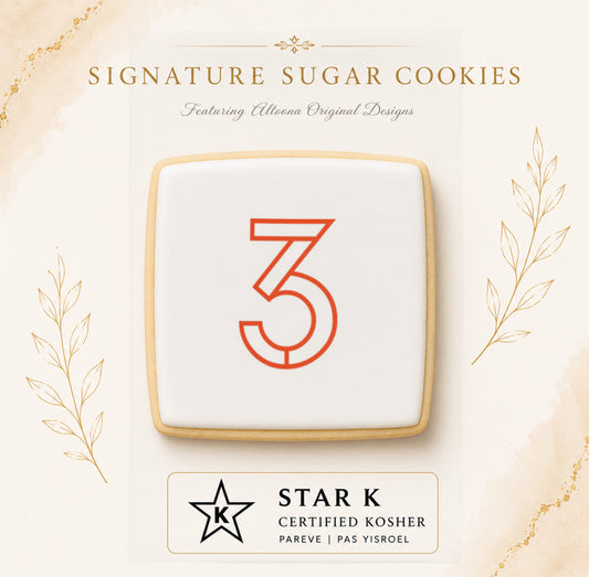 Stencil 3 Cookie | 12 Pack | Free Shipping
