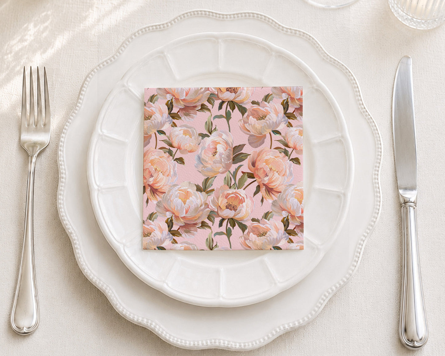 Sylvia’s Garden Cocktail Napkin
