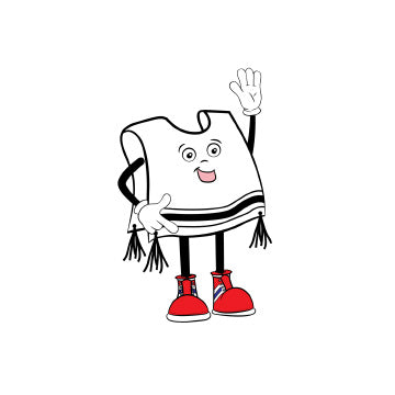 Tzitzis Mascot Cocktail Napkin
