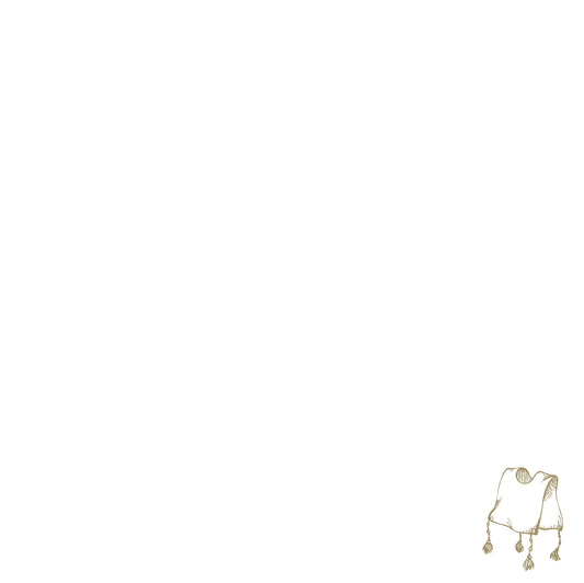 Tzitzis Sketch - Charger - (SQUARE)