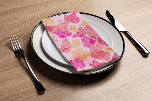 Vered Butterflies - Printed Guest Towel