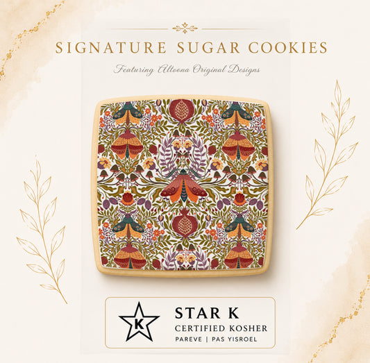 Vintage Pom Cookies | 12 Pack | Free Shipping
