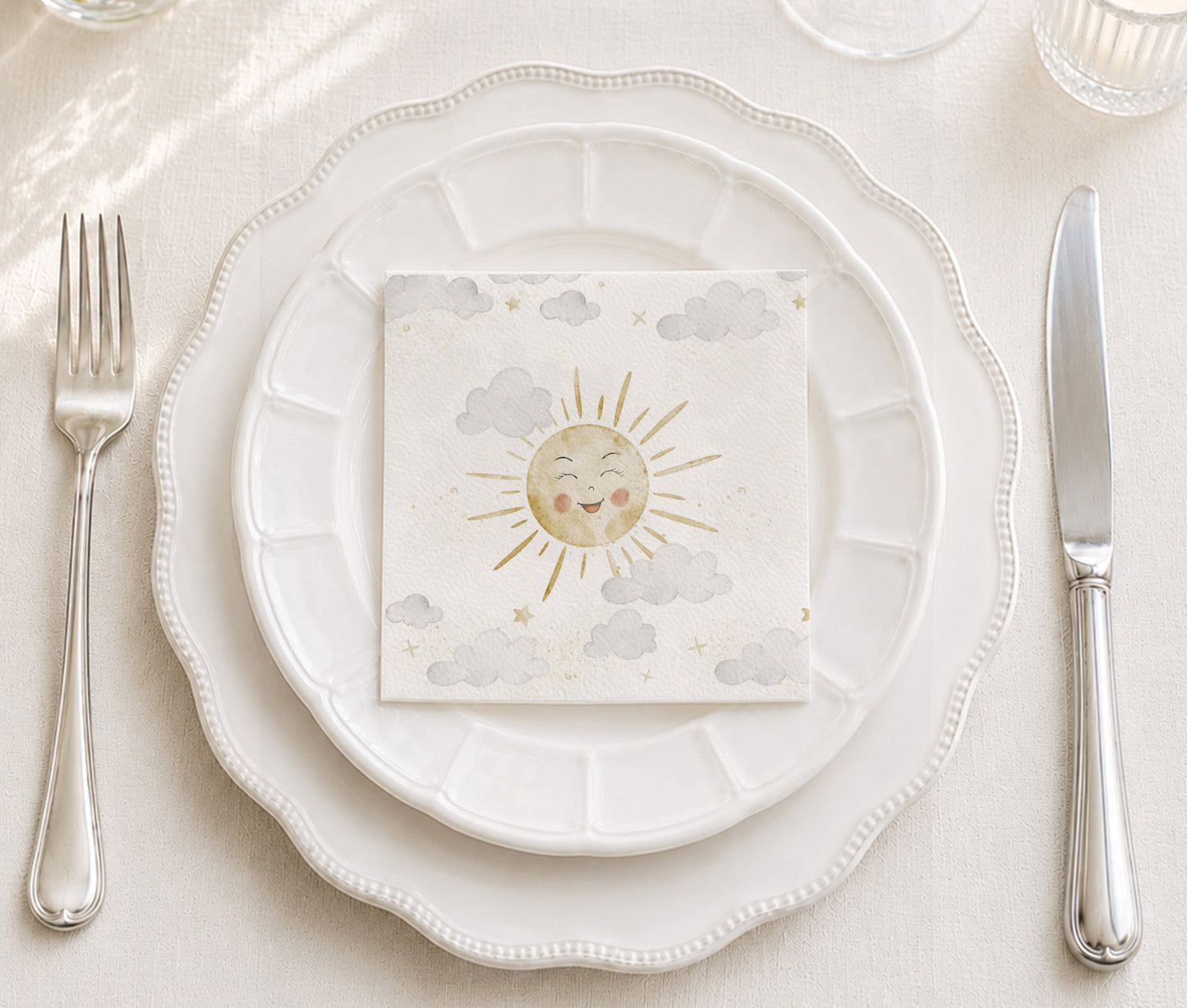 Warm Sun Cocktail Napkin