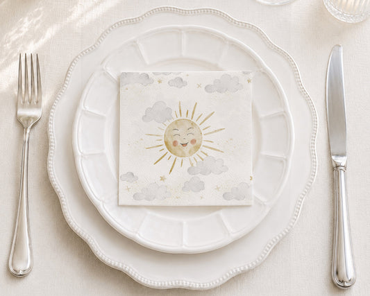 Warm Sun Cocktail Napkin