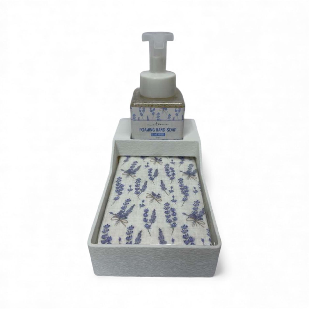 Foaming Hand Soap & Napkin Caddy