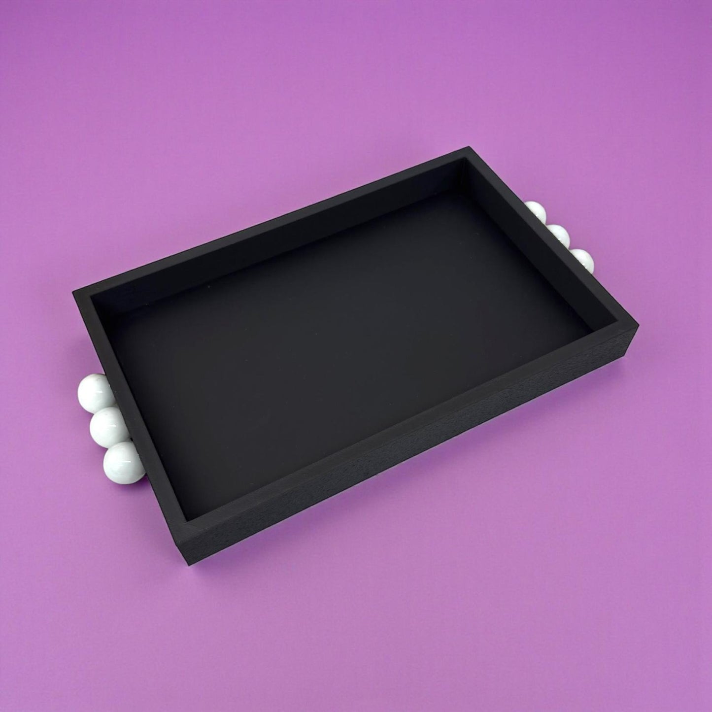 Vista Tray Black Medium