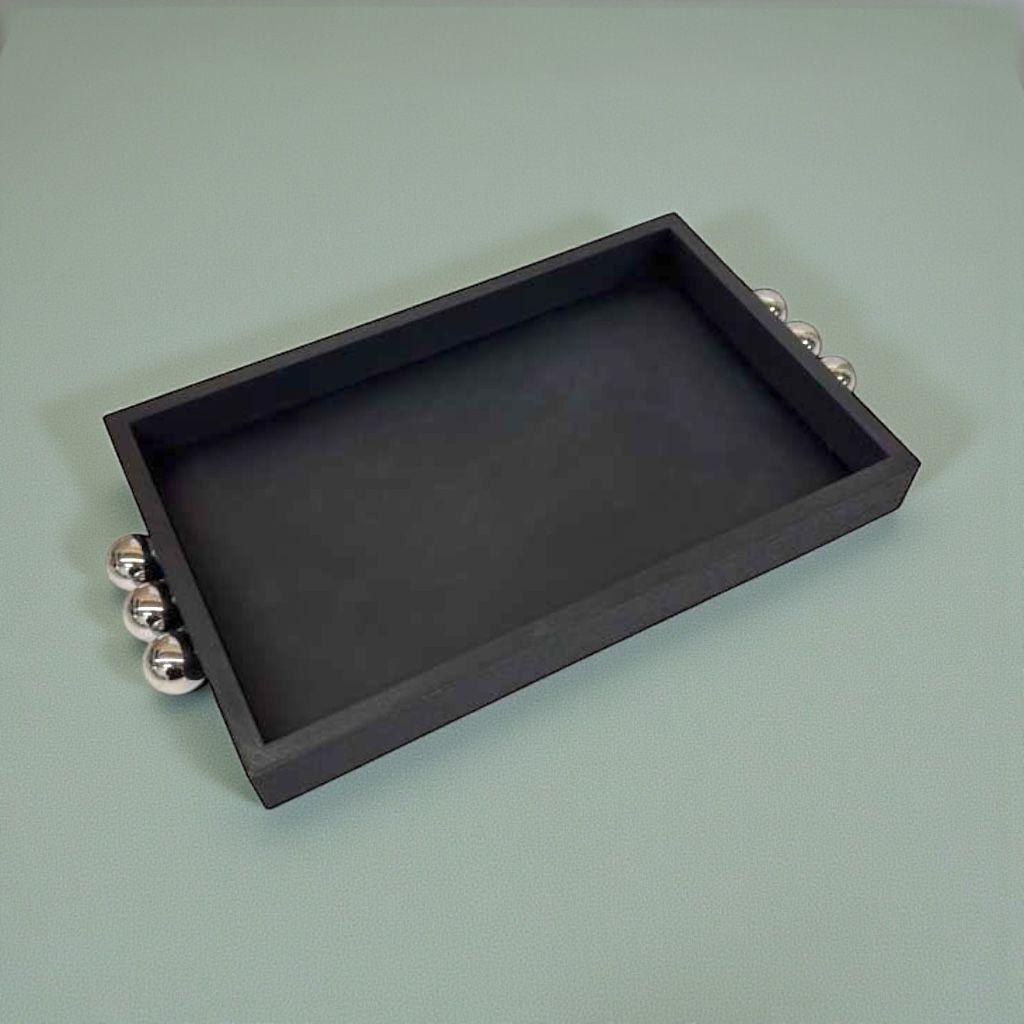 Vista Tray Black Medium