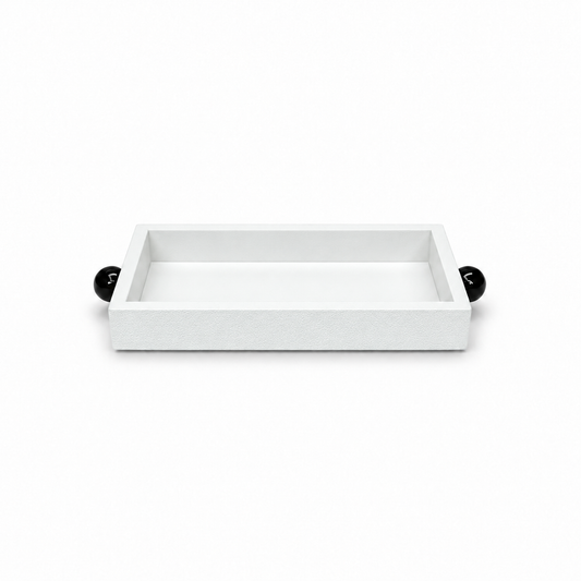 Vista Tray/Napkin Holder White Small