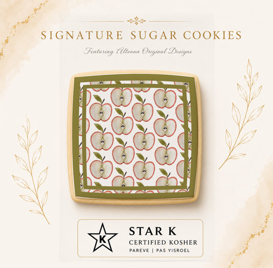 Apple Halves Cookies | 12 Pack | Free Shipping
