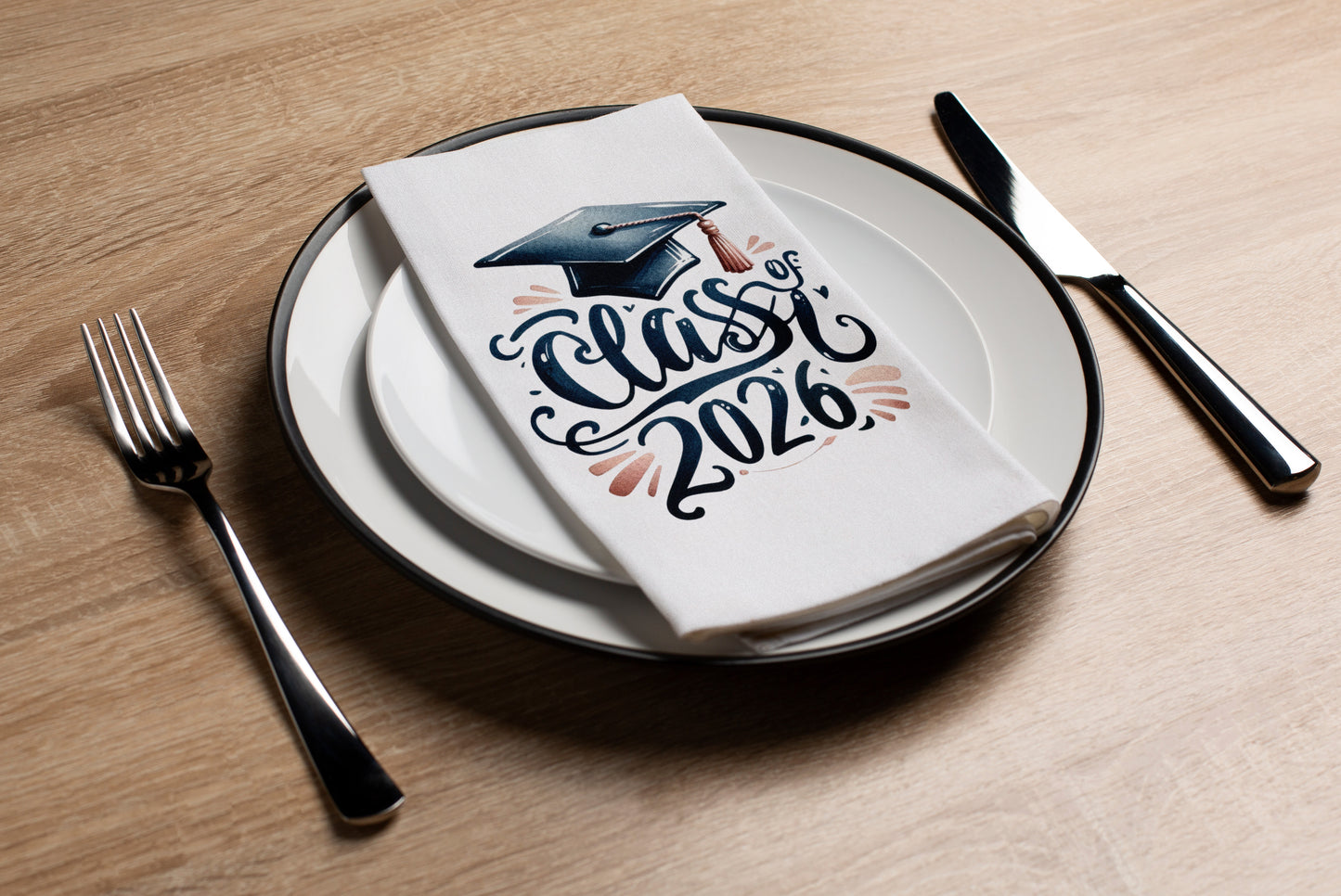 Graduation Class of 2026 - Printed Guest Towel