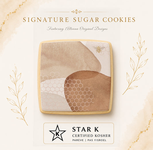Cognac Honeycomb Cookies | 12 Pack | Free Shipping