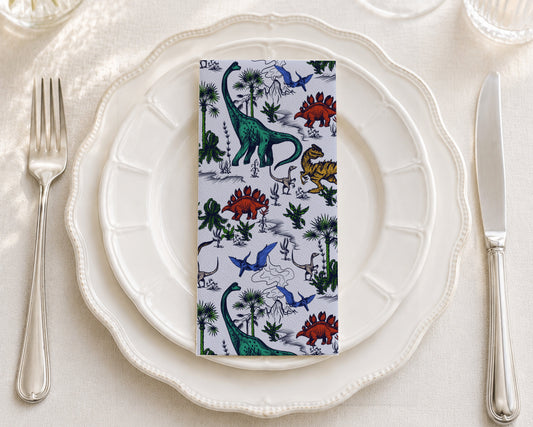 Dinoland - Printed Guest Towel
