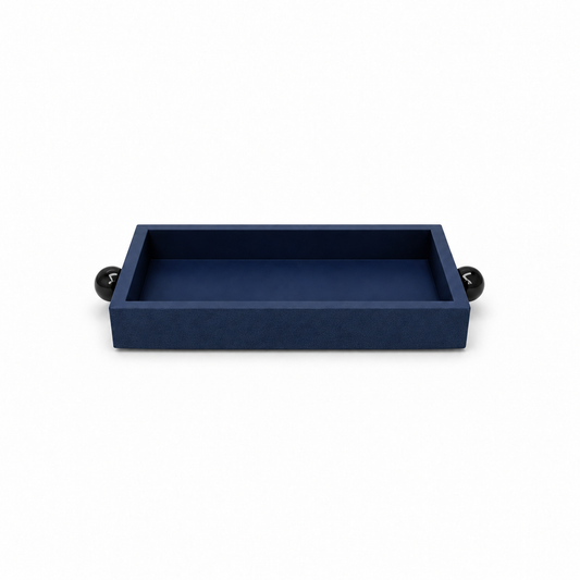 Vista Tray/Napkin Holder Blue Small