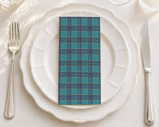 Fringe Plaid - Printed Guest Towel