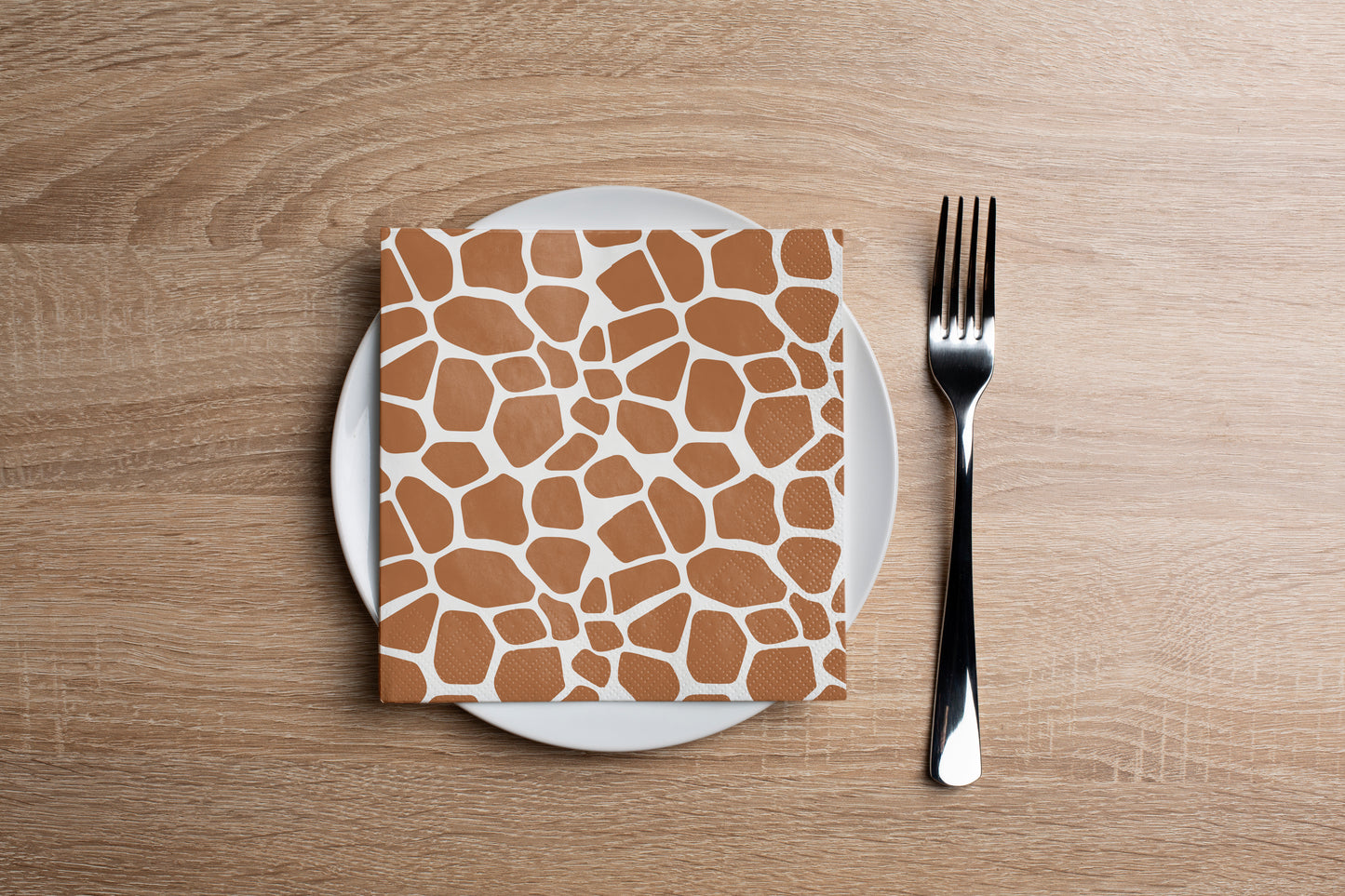 Giraffe Cocktail Napkin