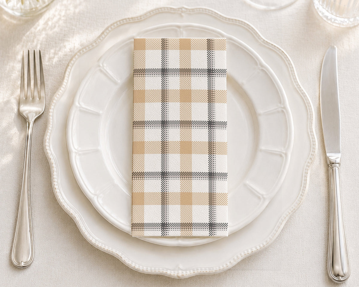 Glen Tweed - Printed Guest Towel