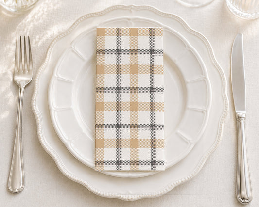 Glen Tweed - Printed Guest Towel