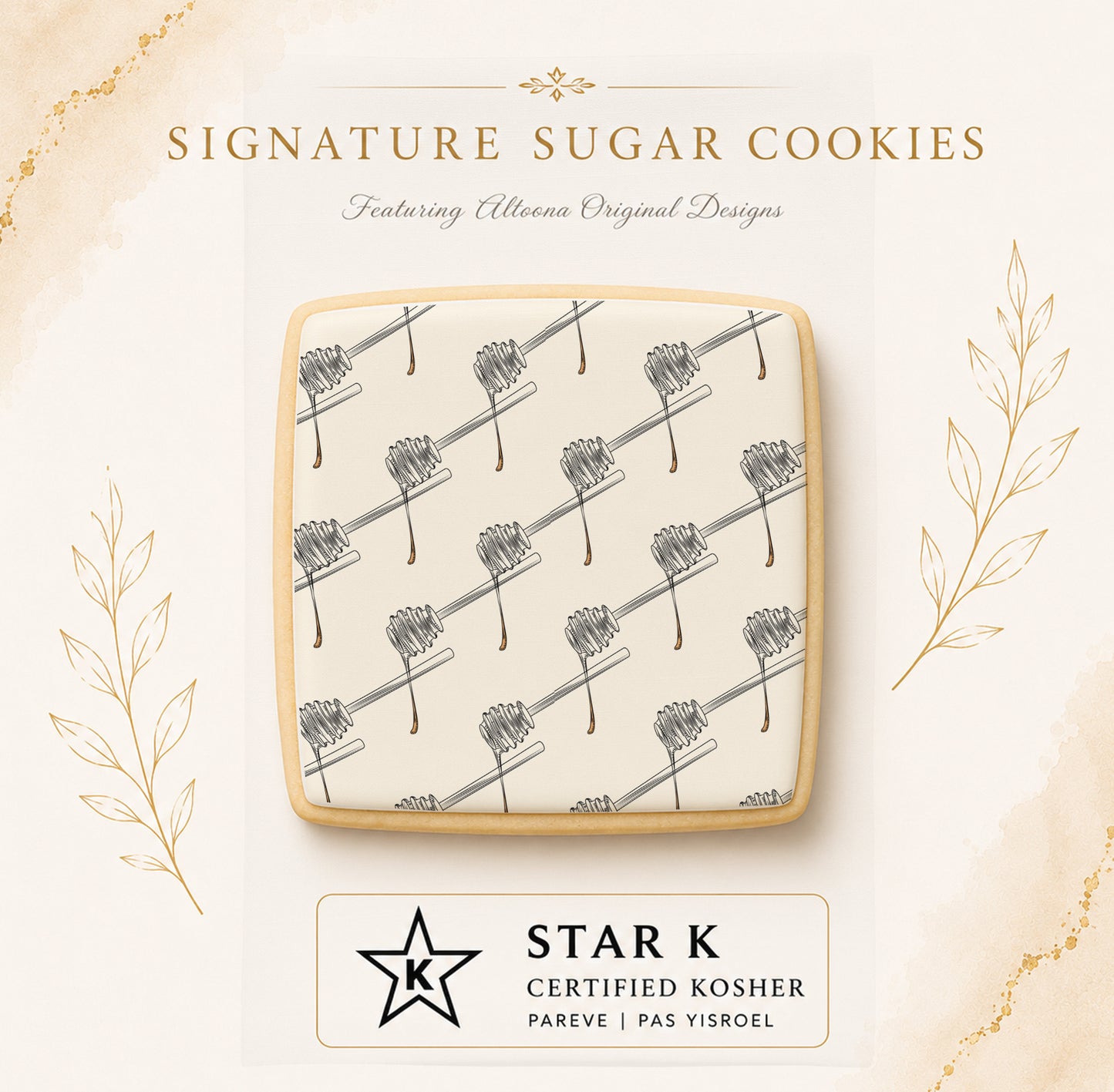 Honey Dippers Cookies | 12 Pack | Free Shipping