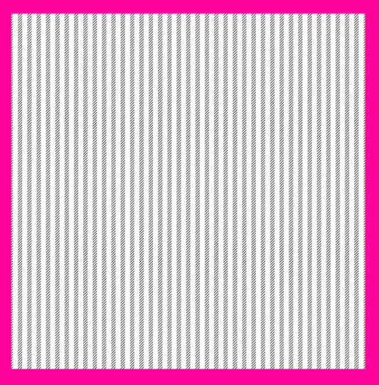 Cotton Stripe (PINK) - (SQUARE)