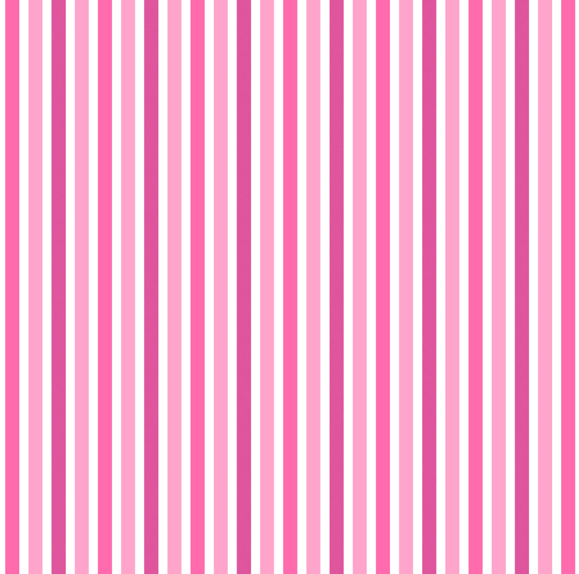 Candy Stripe Pink - (SQUARE)