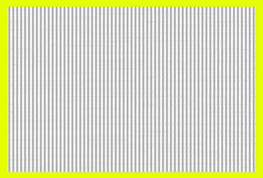 Cotton Stripe (YELLOW) - Placemat