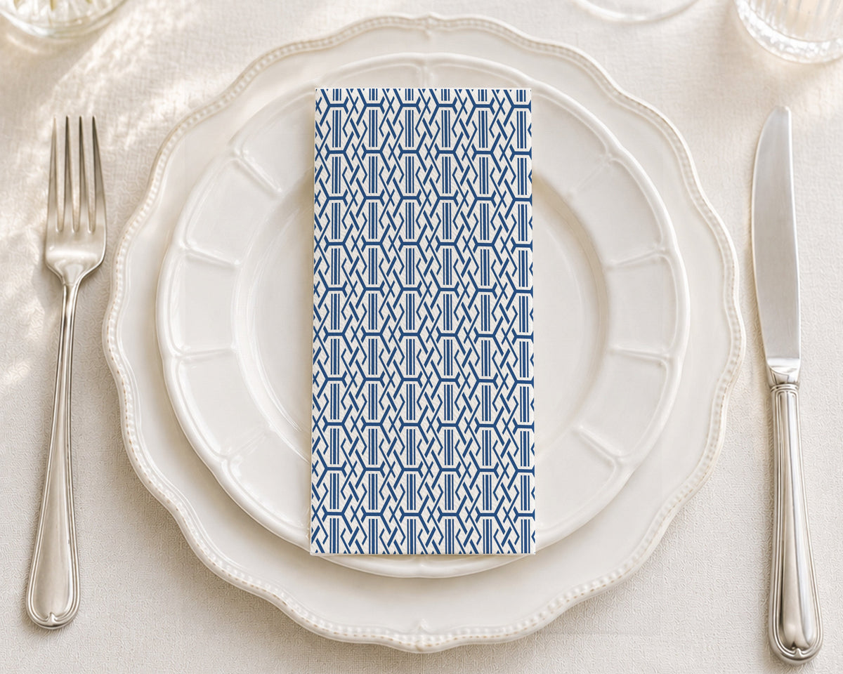 Japanese Chain - Printed Guest Towel