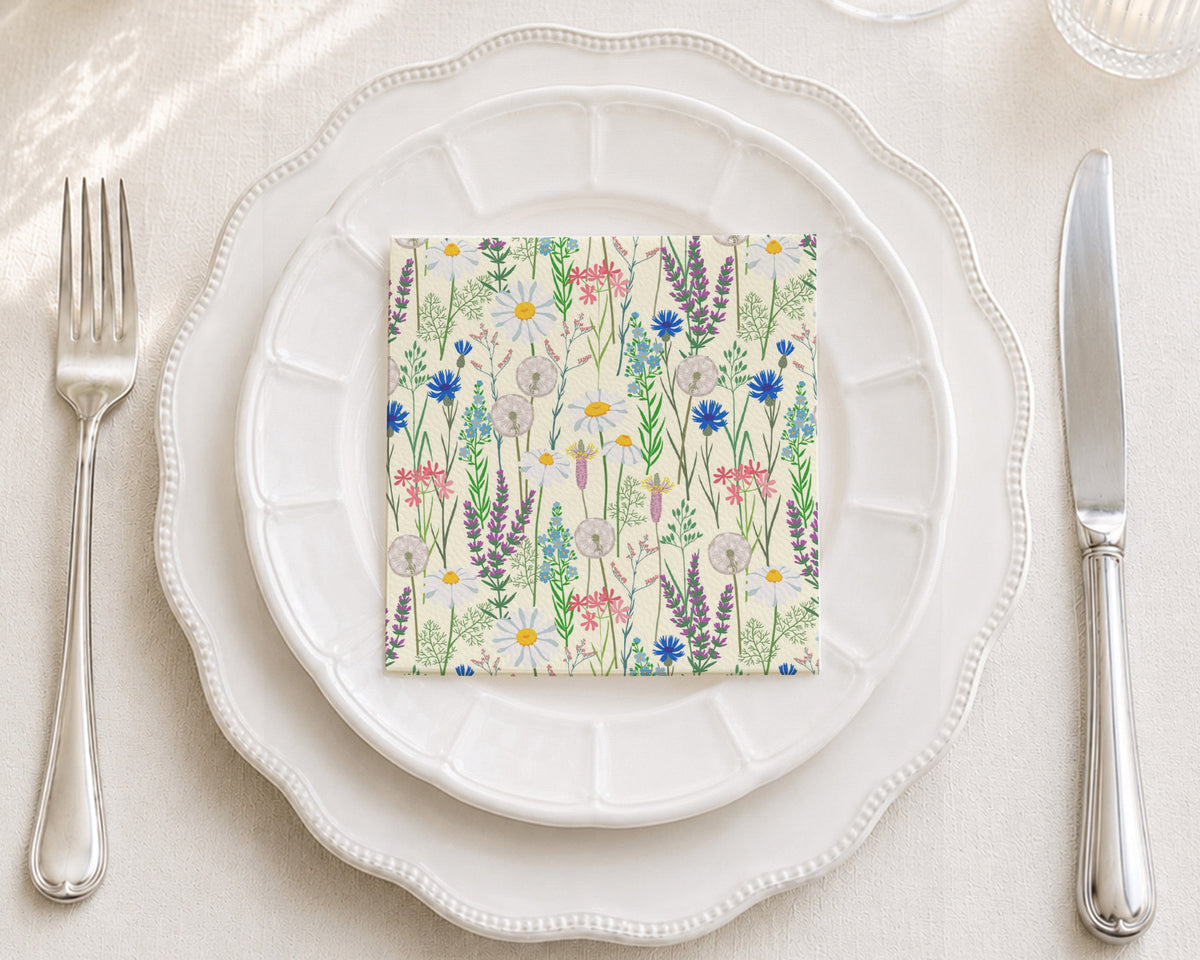 Magnificent Meadow Cocktail Napkin