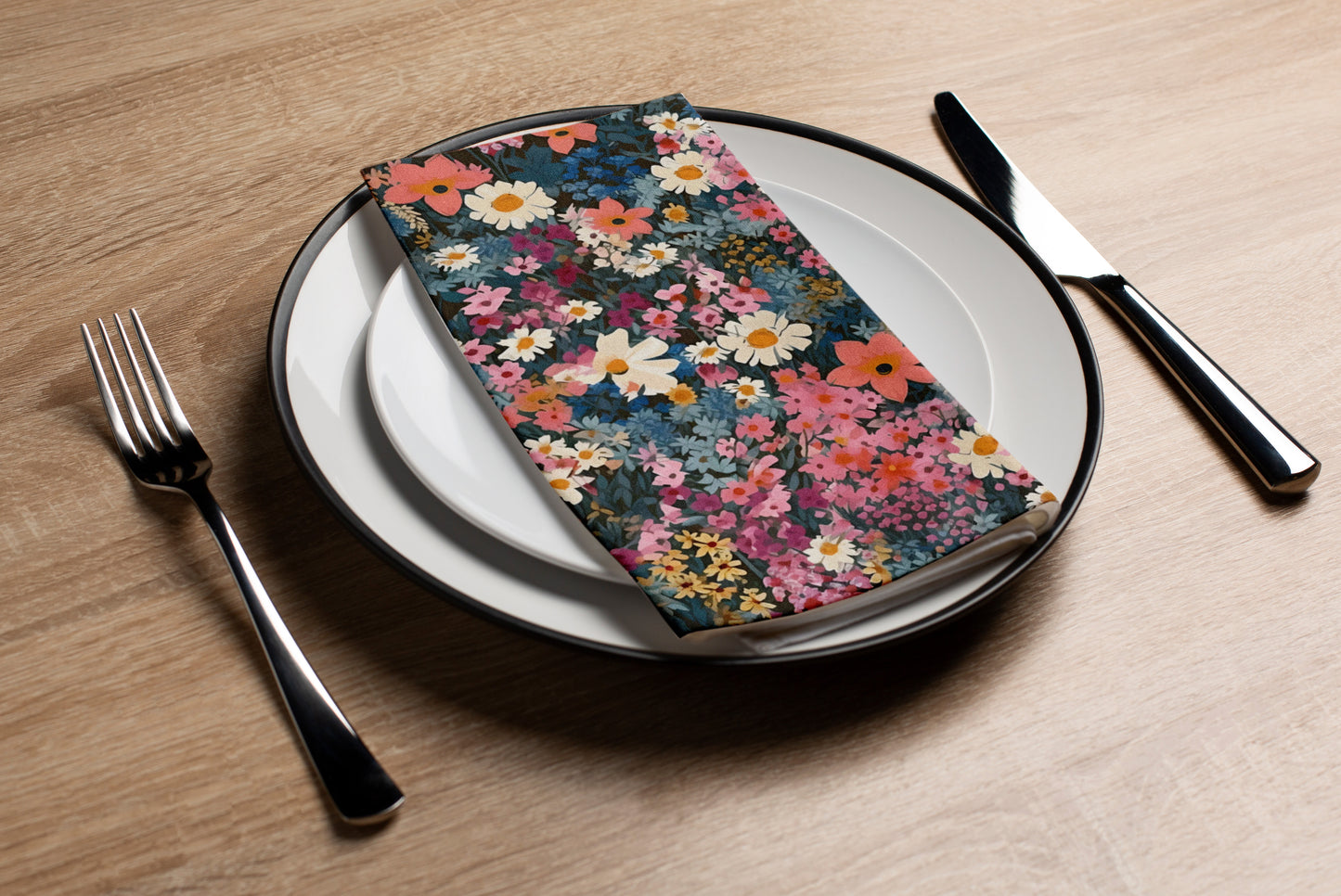 Spring Wildflowers - Printed Guest Towel
