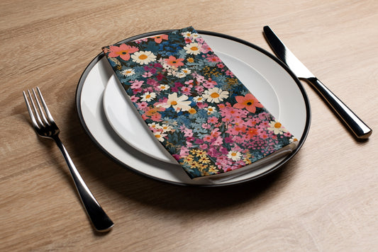 Spring Wildflowers - Printed Guest Towel