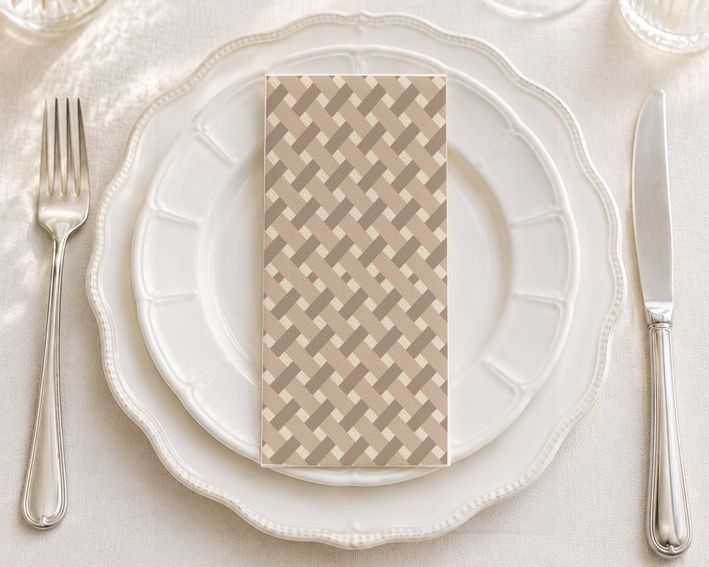 Weaving Stripes - Printed Guest Towel