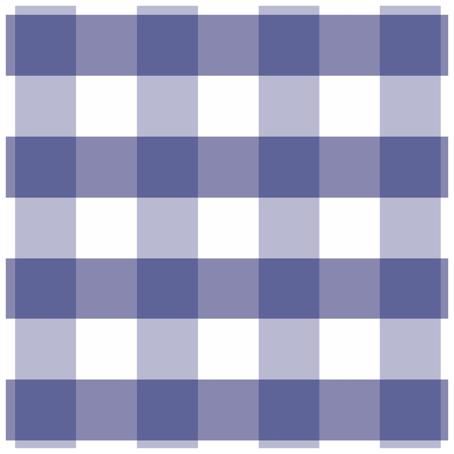 Gingham Charger - (SQUARE)