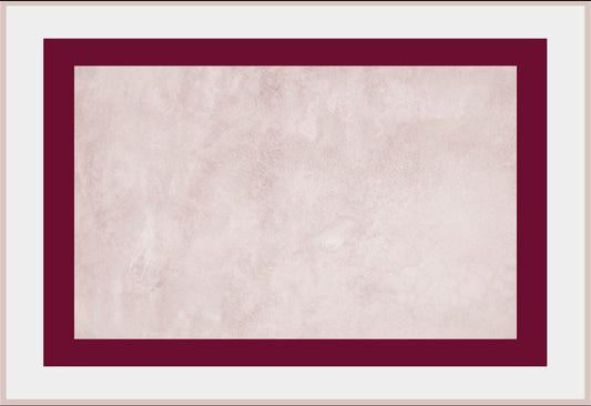 Watercolor Border Pink - Placemat