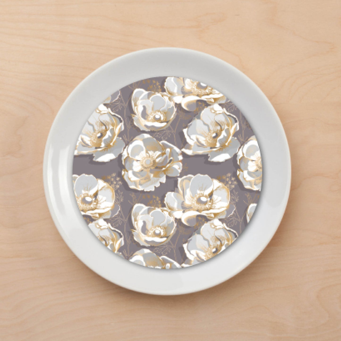 Flores Plate Accent