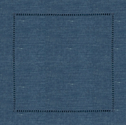 Chambray Hemstitch Charger - (SQUARE)