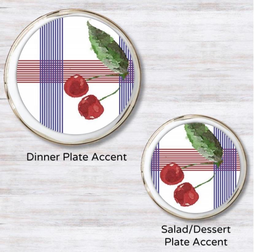 Cherry on Top Plate Accent