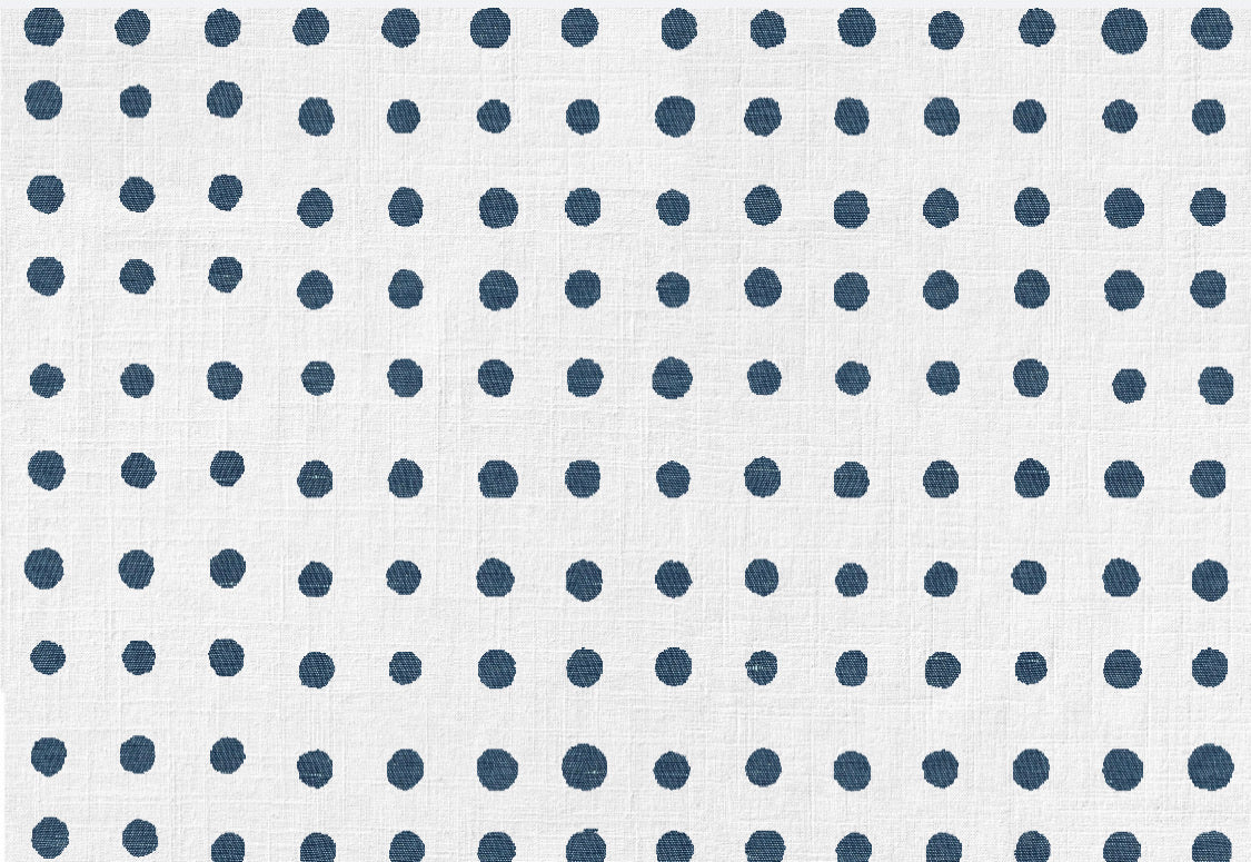 Chambray Painted Dot Placemat
