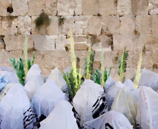Lulavim at The Wall - Wall Art