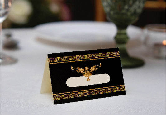 Gianni Dark Place Cards