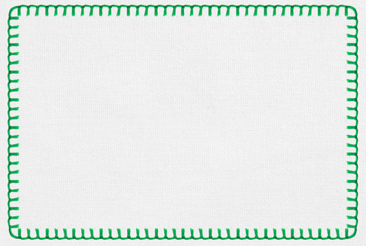 Stitched Green - Placemat