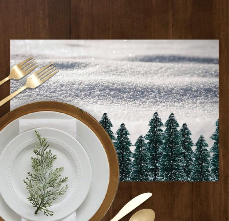 White Christmas - Placemat