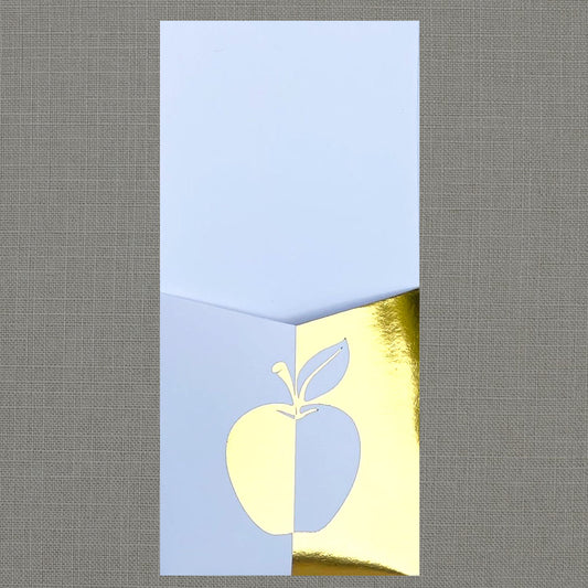 Foil Mondrian Apples - Cutlery Pouch