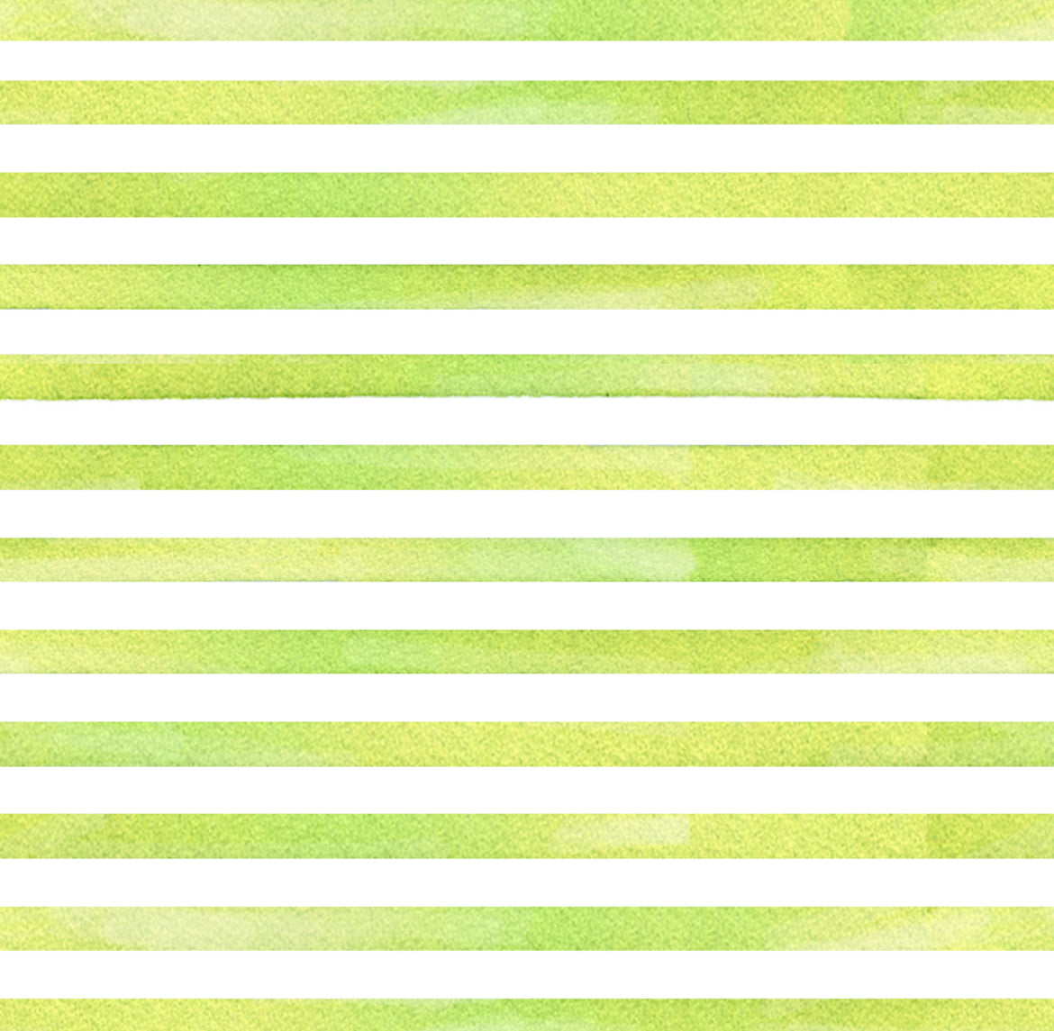 Watercolor Stripe Green Charger - (SQUARE)