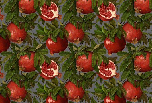 Pomegranate Foliage RED - Placemat
