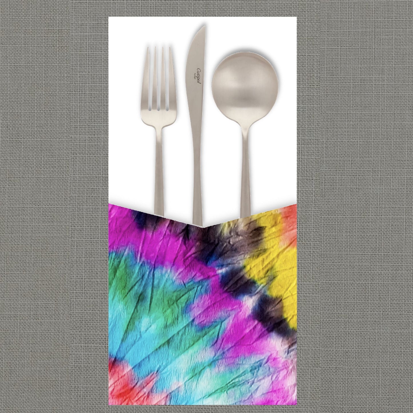 Vivid Shibori - Cutlery Pouch