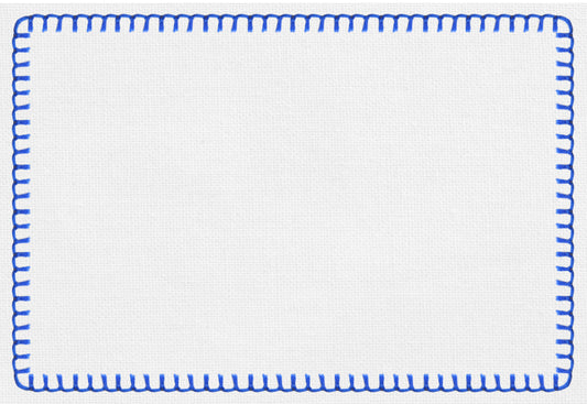 Stitched Royal Blue - Placemat