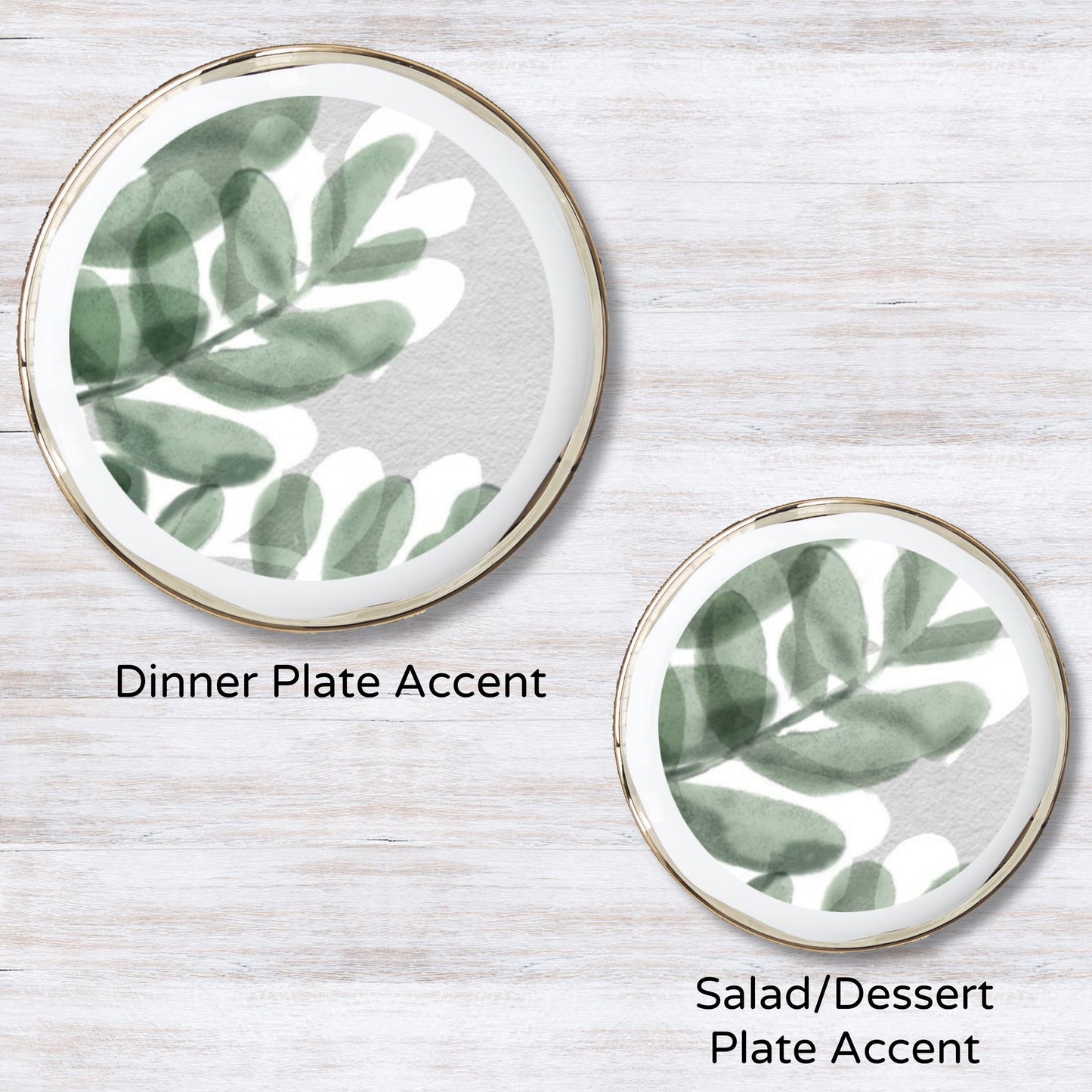 Sage Shadow Plate Accent