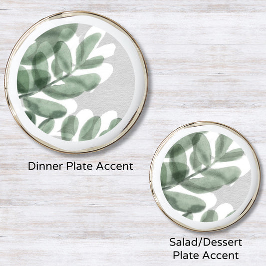 Sage Shadow Plate Accent