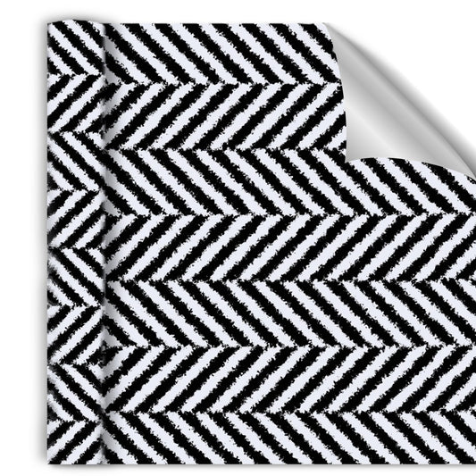 Herringbone Black